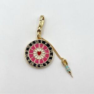 Juicy Couture dart board charm